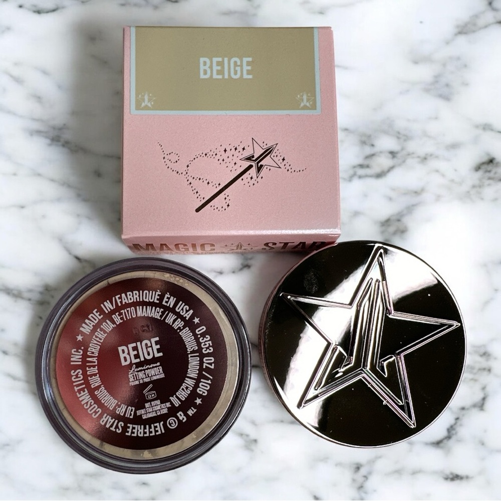 JEFFREE STAR COSMETICS Magic Star Luminous BEIGE Setting Powder - Picture 8 of 8